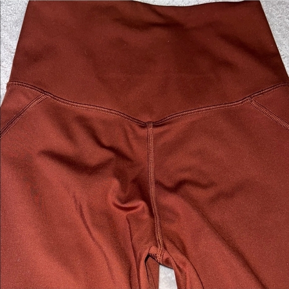 Girlfriend Collective Leggings Rust XS EUC - Picture 4 of 4